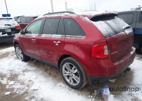 2013 Ford Edge Sel из США, поврежденный, VIN 2FMDK4JC6DBC55845